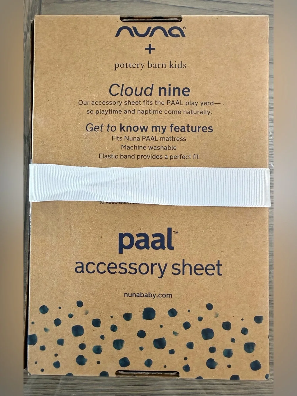 NEW Pottery Barn x LoveShackFancy Nuna Paal Travel Crib Sheet